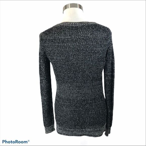 a.n.a.‎ Black and White Cotton Blend Sweater Small - Picture 6 of 11